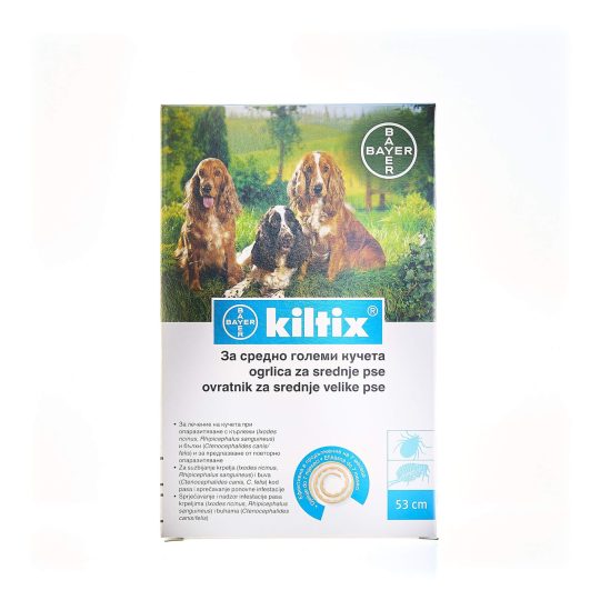 kiltix ogrlica za pse, protiv buva i krpelja, online pet shop rea vet, beograd batajnica